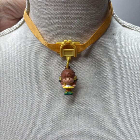 Hasbro Other - Vtg Hasbro Charmkins Brown Eyed Susan Charm & Choker